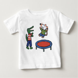 Maisy Jumps on Trampoline Baby T-Shirt