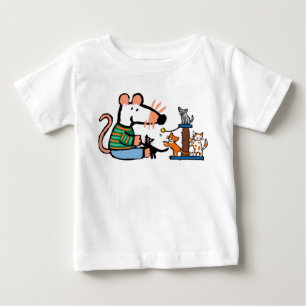 Maisy Plays with Kittens Baby T-Shirt