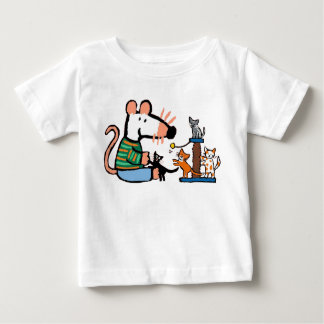 Maisy Plays with Kittens Baby T-Shirt