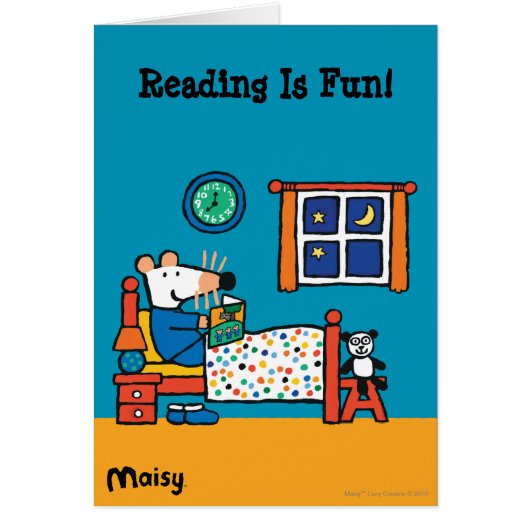 Maisy Ready for Bed Blue Pajamas Cards (Front)