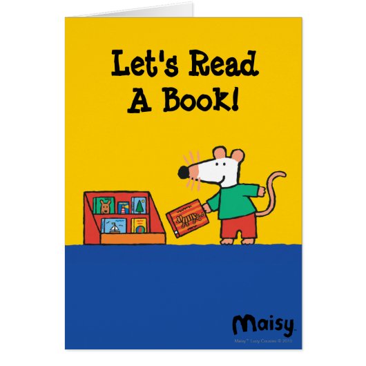 Maisy with Library Books (Front)