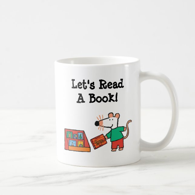 Maisy with Library Books Coffee Mug (Right)