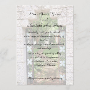 Maitland Art Center Commitment Ceremony Invitation