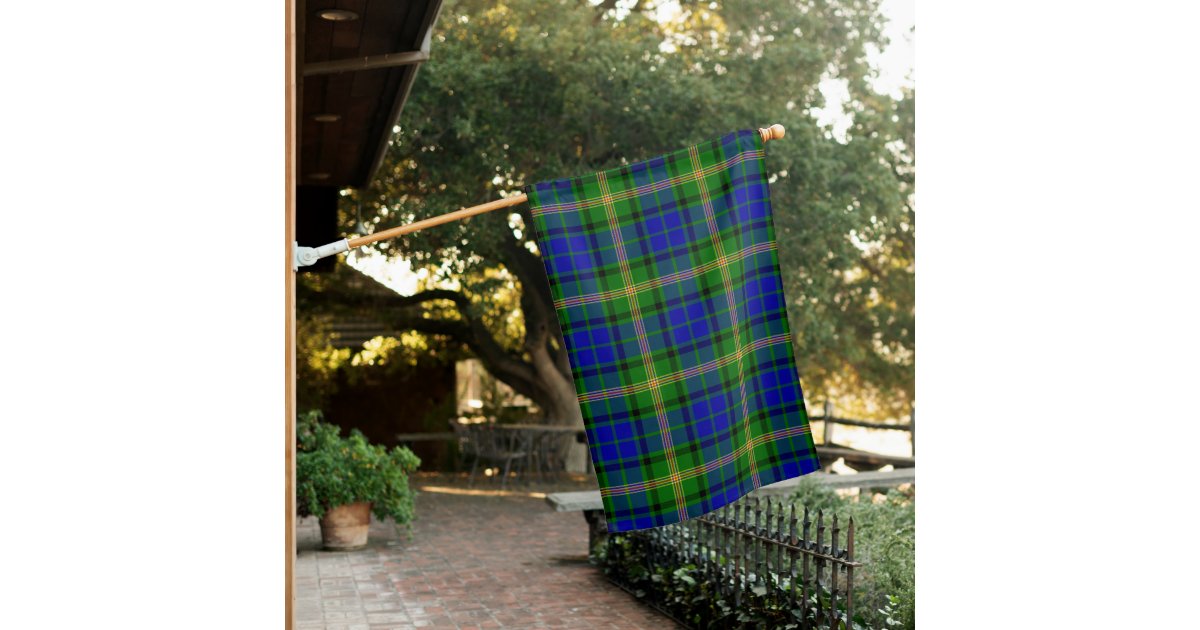 MaiTland Clan Tartan House Flag | Zazzle