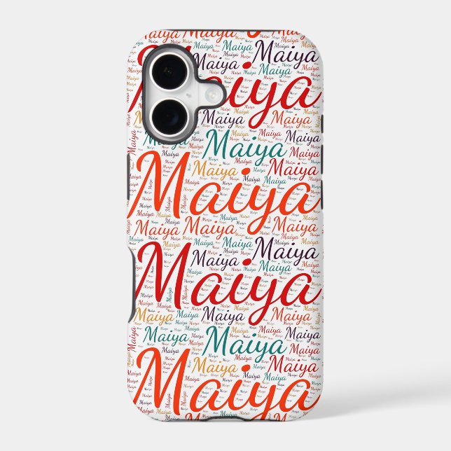 Maiya Iphone Case (Back)