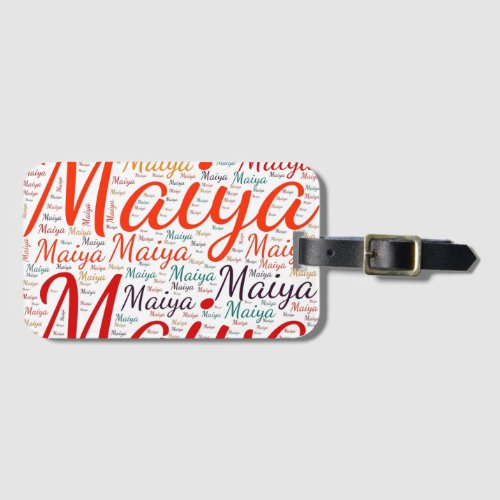 Maiya Luggage Tag