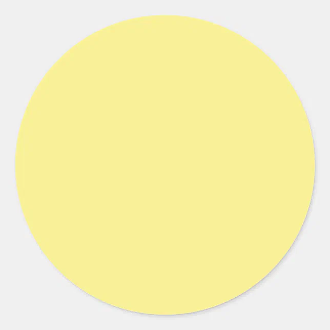 White Maize Sticker Maize Classic Round Sticker | Zazzle