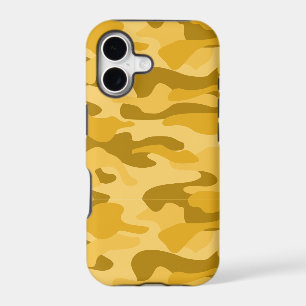 Maize Monocolor Camo iPhone 17 Case