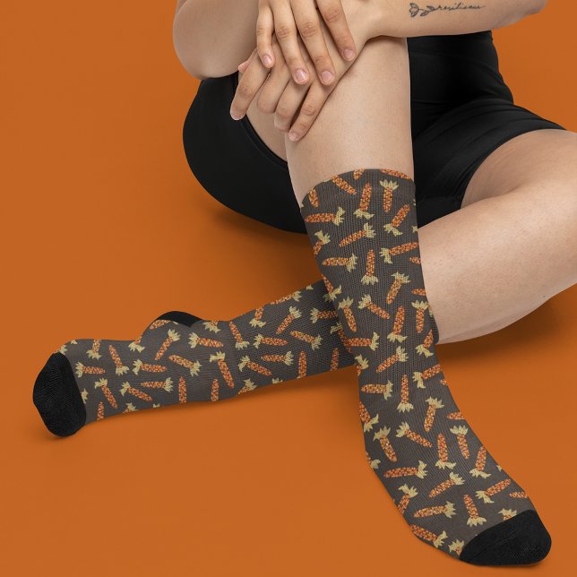 Maize or Indian Corn Fall Themed Socks (Creator Uploaded)