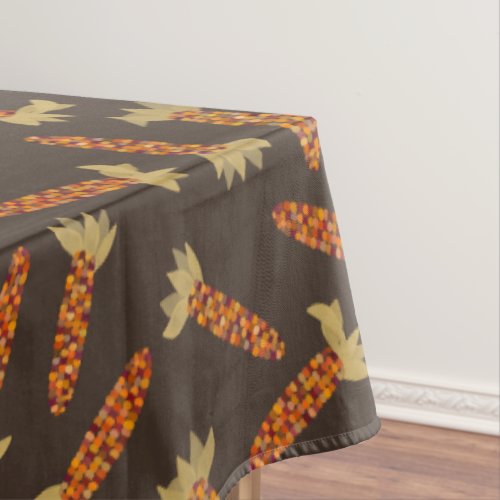 Maize or Indian Corn Fall Themed Tablecloth