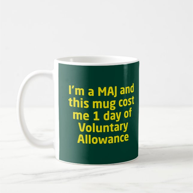 Maj VA Coffee Mug (Left)