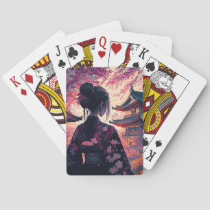 Maja Kirschblüten - Classic playing cards