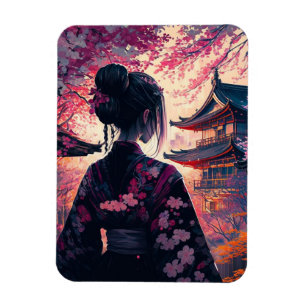 Maja Kirschblüten - Flexibler Fotomagnet Magnet