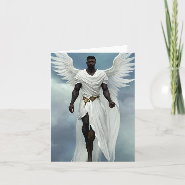 Majestic 3 letterpress thank you card (Front)
