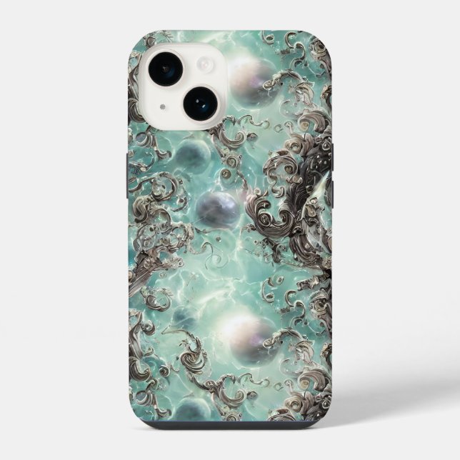 majestic 3d Vivid Celestial nature Pattern Iphone Case (Back)