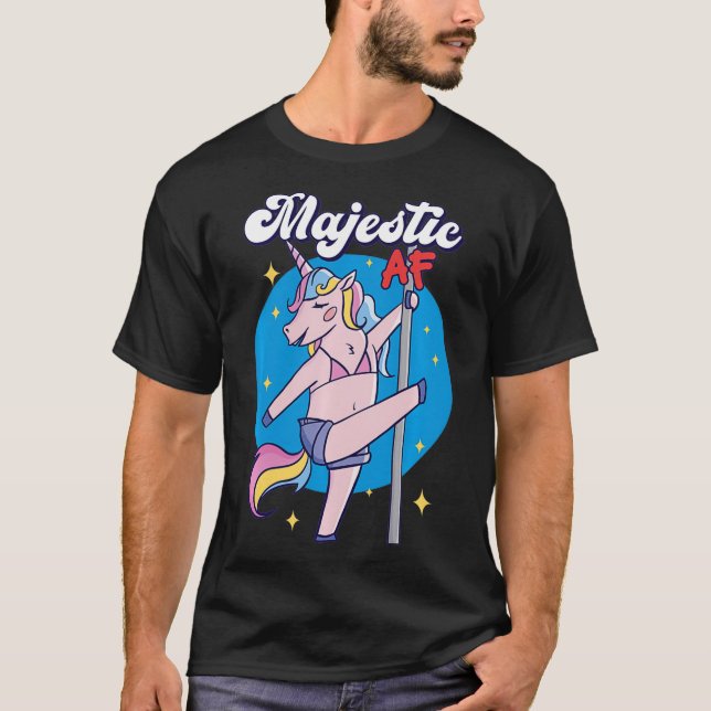 Majestic AF Unicorn  T-Shirt (Front)