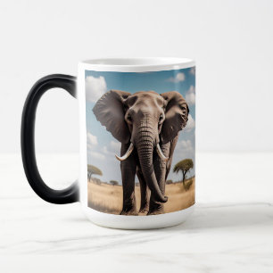 Majestic African Elephant Color Morph Mug