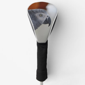 Majestic African Grey Parrot Golf Head Cover