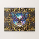 Majestic American Eagle Freedom Justice  Jigsaw Puzzle<br><div class="desc">Majestic American Eagle Freedom Justice jigsaw puzzle has a strong presence of our freedom and justice as part of the American foundation along with liberty, democracy and the rule of law protected by our Constitution. This patriotic eagle jigsaw puzzle is fascinating and beautiful. It will make a fun puzzle to...</div>