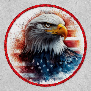 Majestic American Eagle Patch