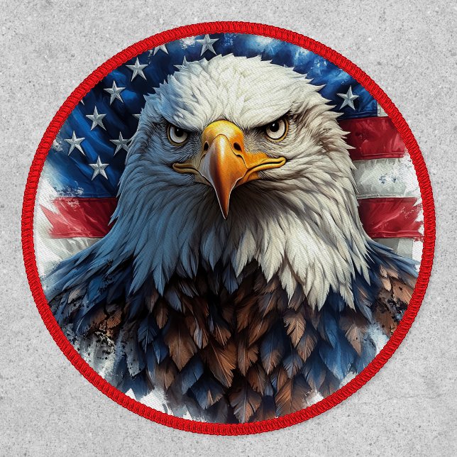Majestic American Eagle Patch (Front)