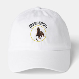 **Majestic Arabian Horse in the Golden Desert** Hat