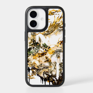 Majestic Asian Mythology Dragon Temple Fantasy iPhone 17 Case