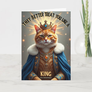 Majestic Aura Birthday Card