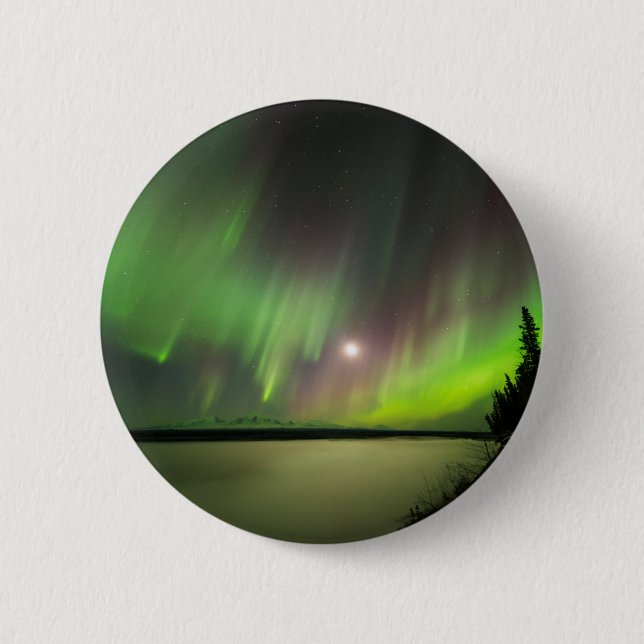 Majestic Aurora Button (Front)