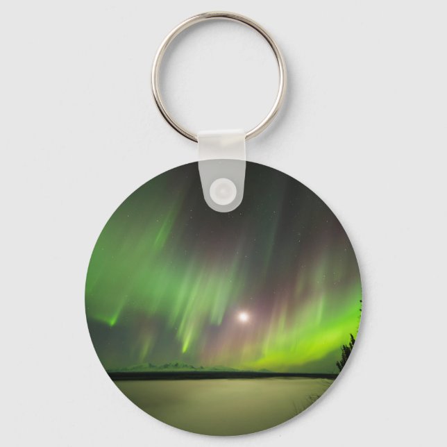 Majestic Aurora Keychain (Front)