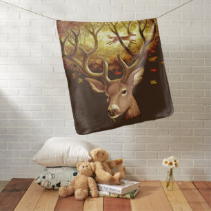Majestic Autumn Baby Blanket