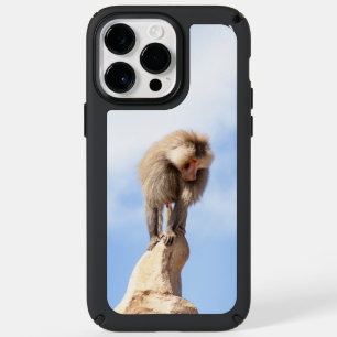 Majestic Baboon on Mountain Peak Speck iPhone 14 Pro Max Case
