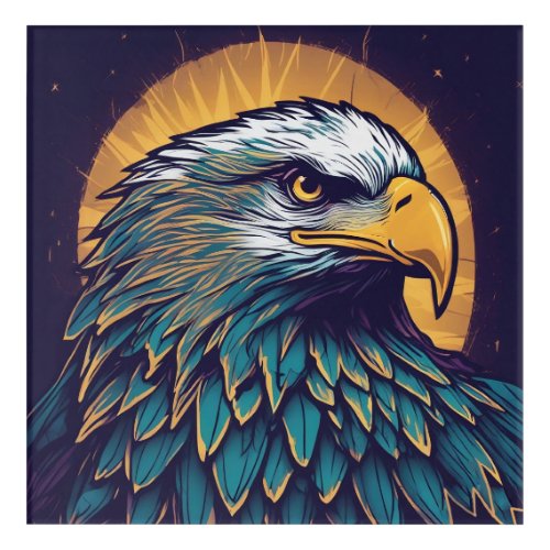 Majestic Bald Eagle Acrylic Print