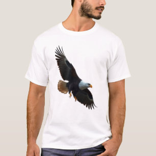 Majestic Bald Eagle Photorealistic Nature T-Shirt