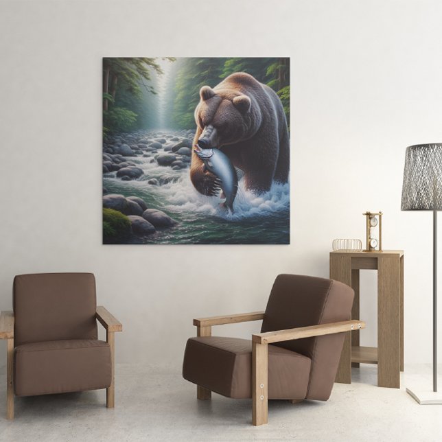 Majestic Bear Catch Poster (Creator Uploaded)