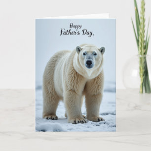 Majestic Bear Fathers Day Card