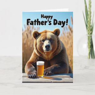 Majestic Bears Fathers Day Card