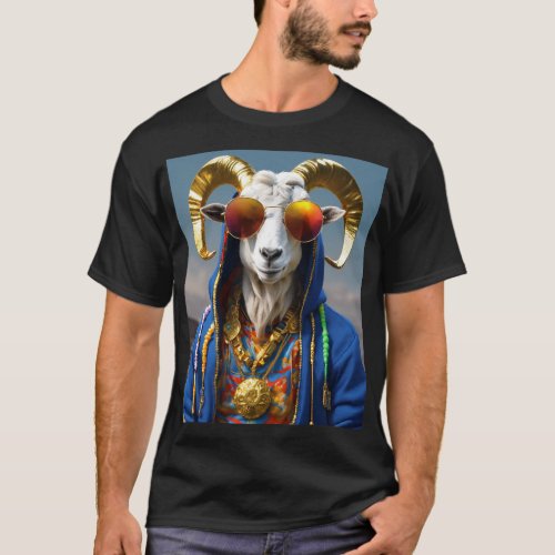 Majestic Bighorn Sheep T_Shirts