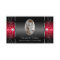Majestic Black and Red Squiggled Jewels with Photo