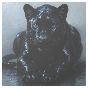 Majestic Black Panther painting portrait Gallery Wrap