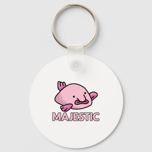 Majestic Blobfish Keychain