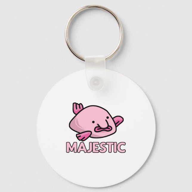 Majestic Blobfish Keychain (Front)