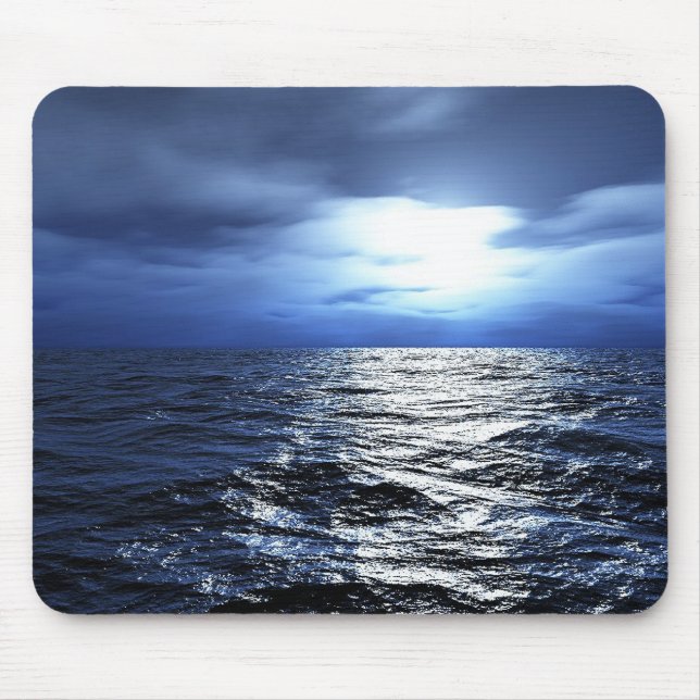 Majestic Blue Mouse Pad (Front)