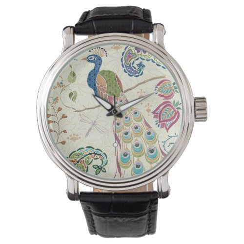 Majestic Blue Peacock Watch