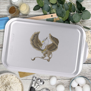Majestic Brown Fantasy Griffin Mythical Gryphon Cake Pan
