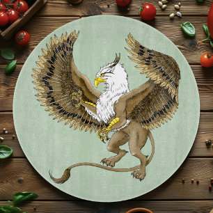 Majestic Brown Fantasy Griffin Mythical Gryphon Cutting Board