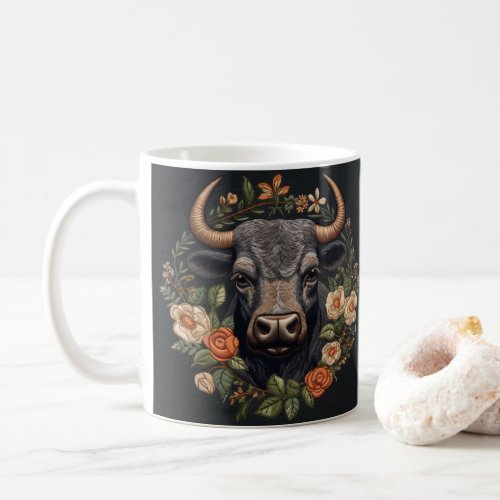 Majestic Bull Mug