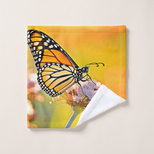 Majestic Butterfly Close Up Design Bath Towel Set