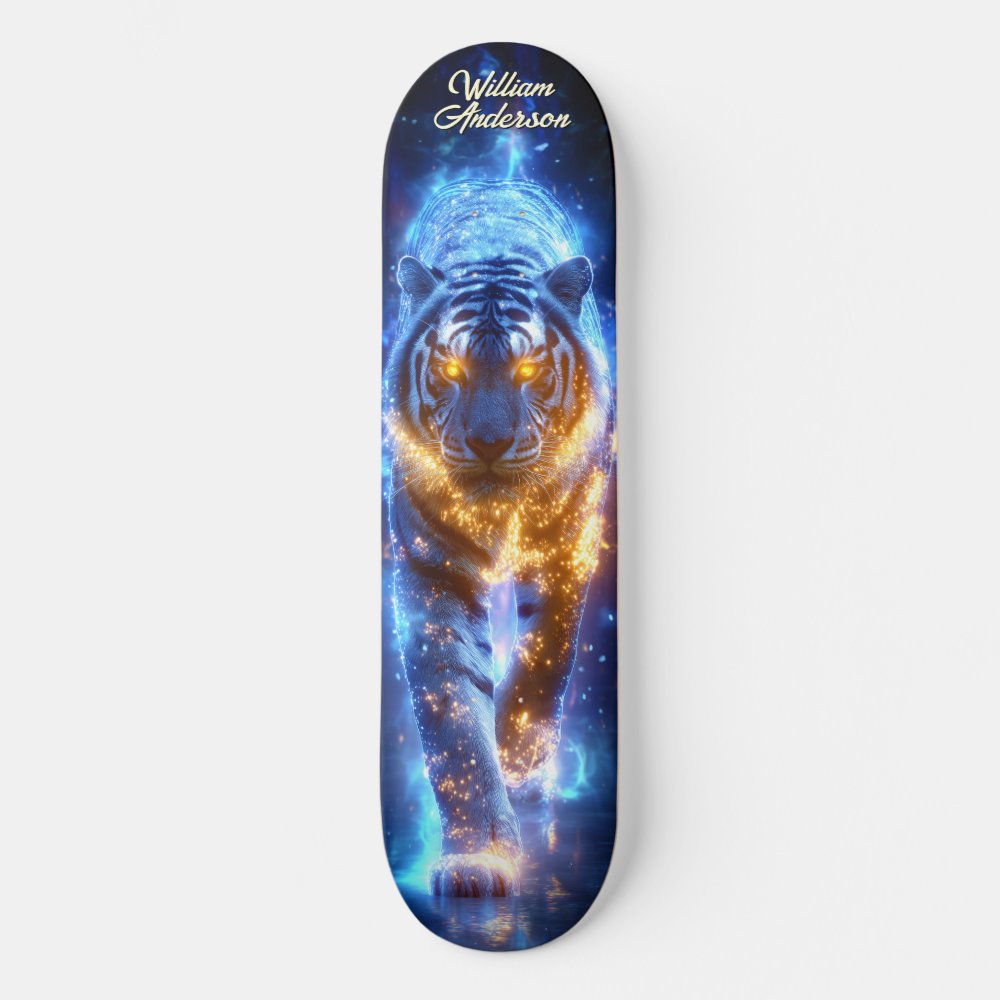 Majestic Celestial Tiger  Skateboard