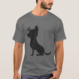 Majestic Chihuahua Crown, Funny Dog Lover T-Shirt